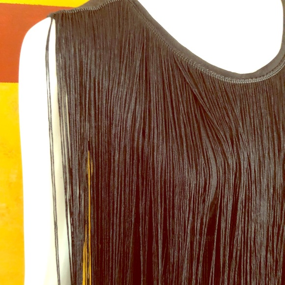Generation Love Tops - Generation Love - ❤️ black fringe tank top
